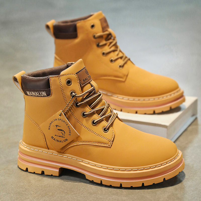 Men'S Fashion For 45 Years Old - Classic Men High Top Boots High