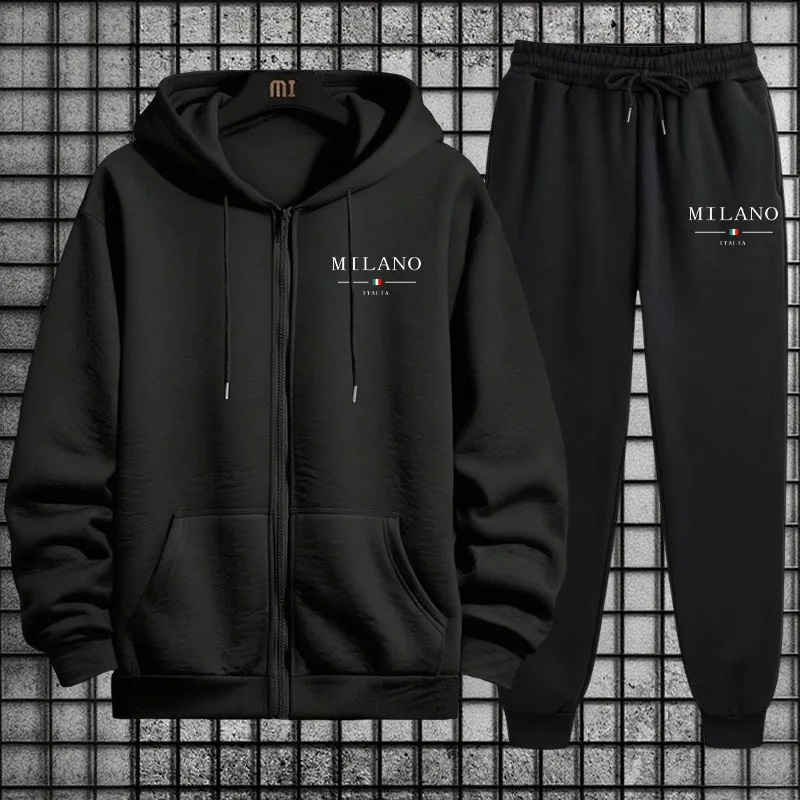 Quality Men'S Fashion - Spring 2026 Men's Tracksuit Casual Simple