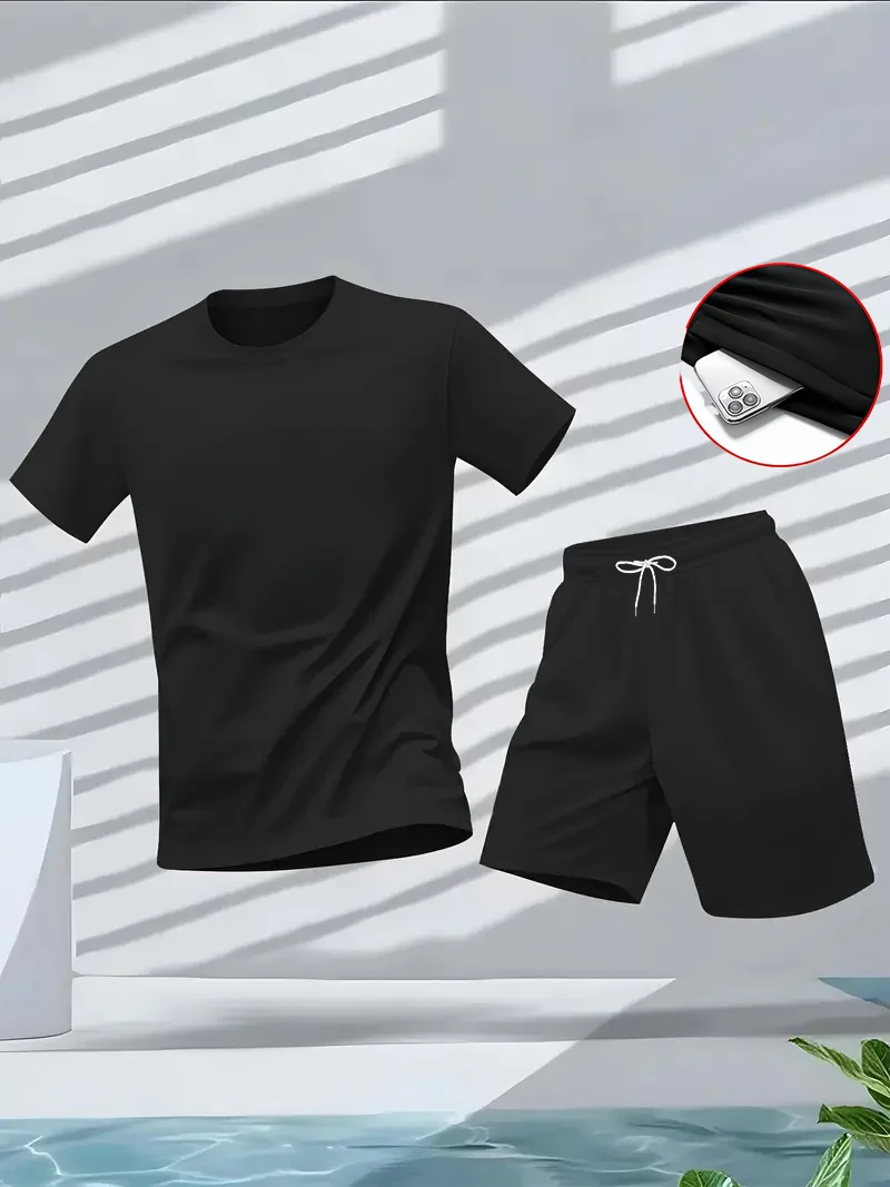 Quality Men'S Fashion - Men's Suit 2pcs Set Fashion Leisure