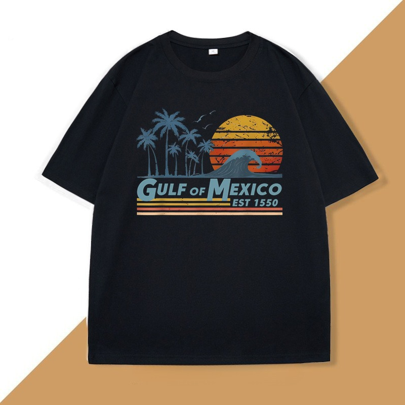 Mens Fashion Mexico - Gulf of Mexico T-shirt Men Women