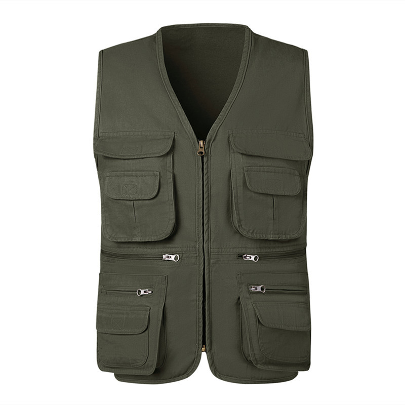 Tactical Vest Men - Summer Men Tactical Hiking Fishing Vest