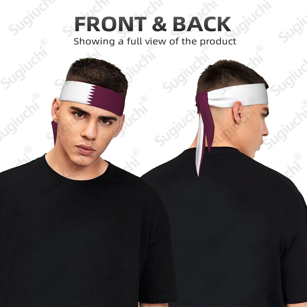 Men'S Fashion Qatar - 2026 Qatar Tie Headband for Men