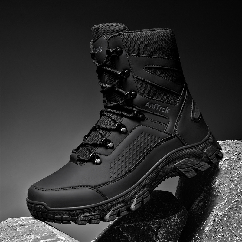 Men'S Fashion For 45 Years Old - Men's wild training boots four seasons