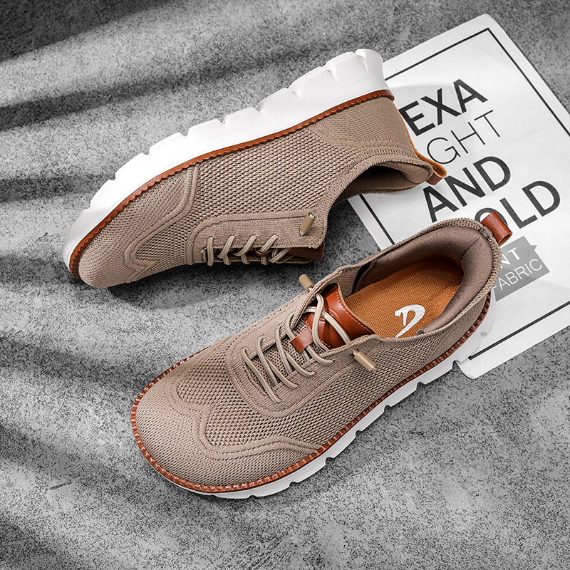 Men'S Fashion For 45 Years Old - Stylish Men Wide Box Shoes Barefoot