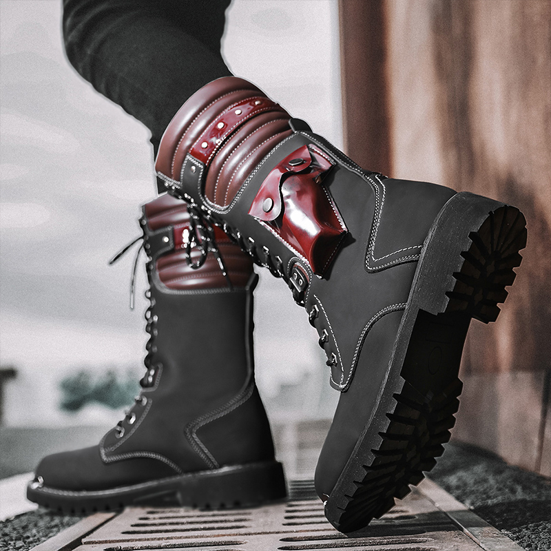 Men's high top motorcycle boot - Men'S Fashion For 45 Years Old review and price