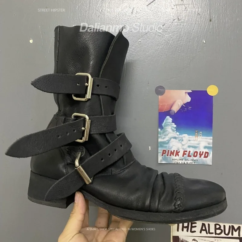 Fashion Men's Genuine Leather  - Men Fashion Vintage review and price