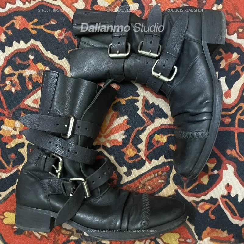 Fashion Men's Genuine Leather  - Men Fashion Vintage review and price