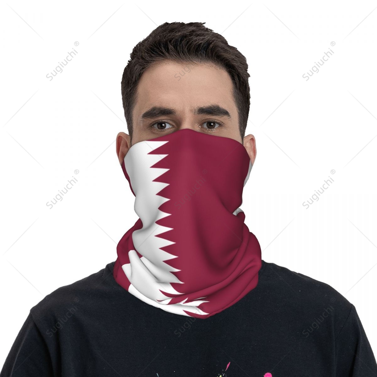 Unisex Qatar Flag Neckerchief  - Men'S Fashion Qatar review and price