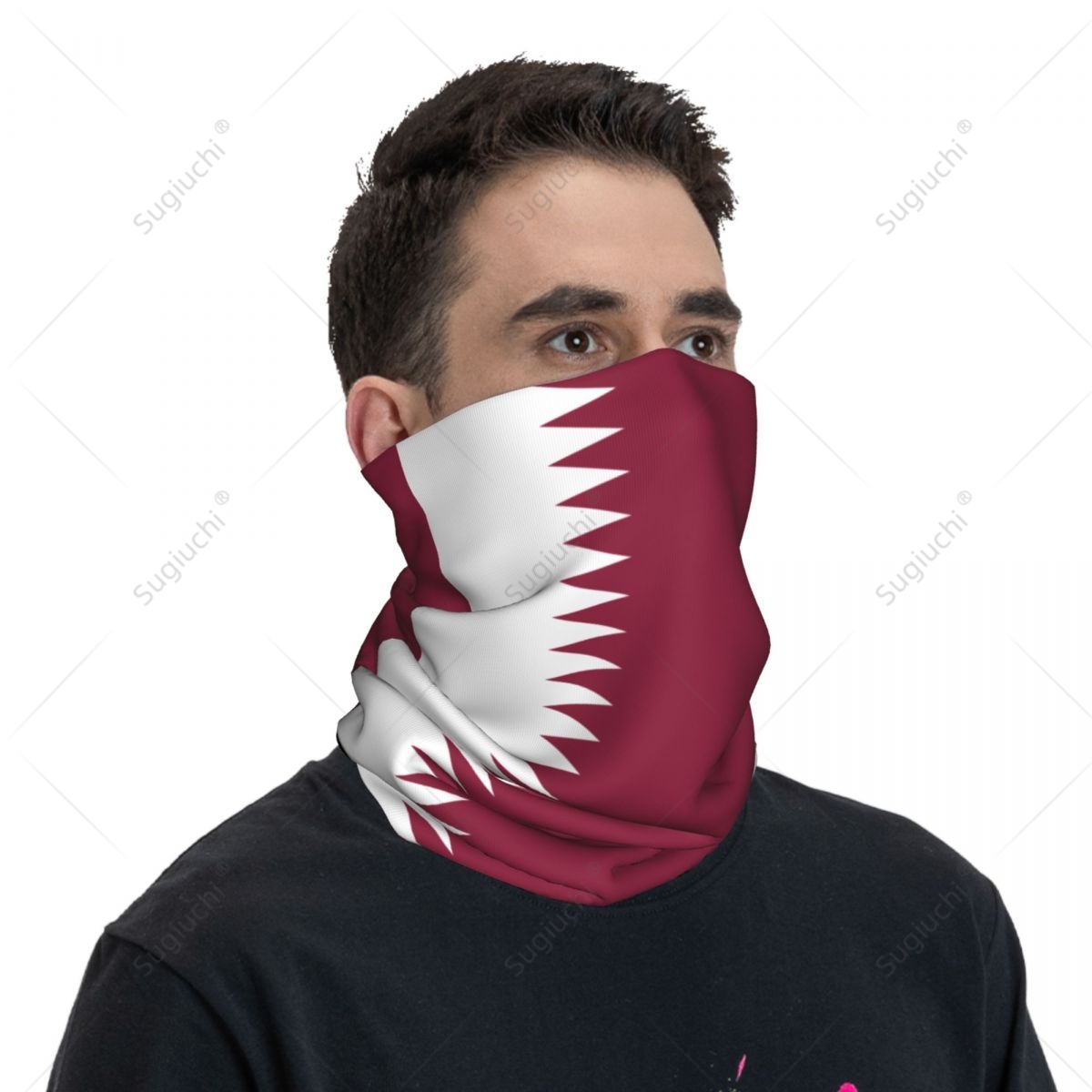 Unisex Qatar Flag Neckerchief  - Men'S Fashion Qatar review and price