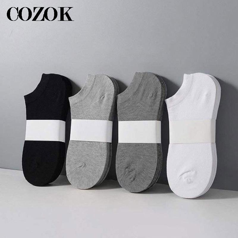 10pcs=5 Pairs Mens Socks Casua - Socks Ankle Men review and price
