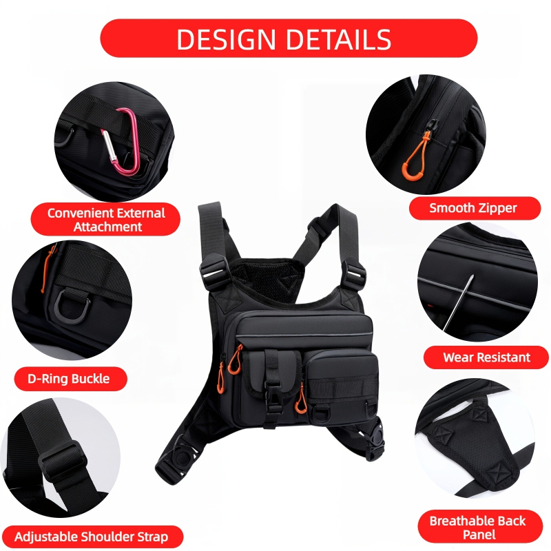 Men's Tactical Chest Bag, Runn - Tactical Vest Men review and price