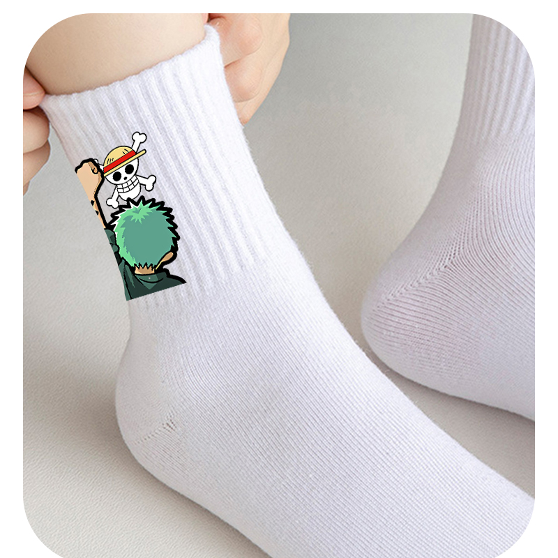 Anime One Piece Men Sport Long - Socks Ankle Men review and price