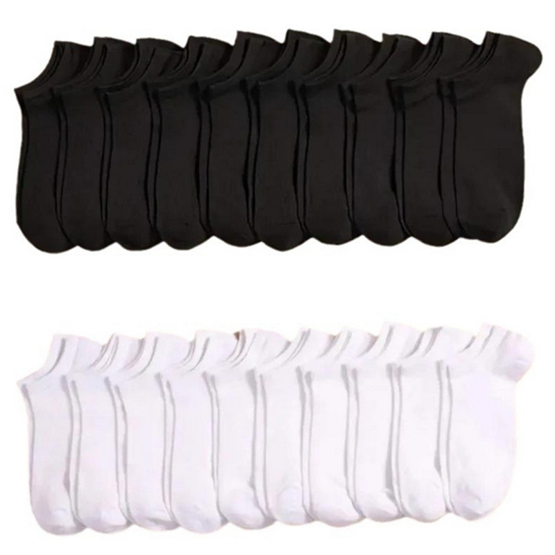 10/20/50/100 Pairs White Socks - Socks Ankle Men review and price