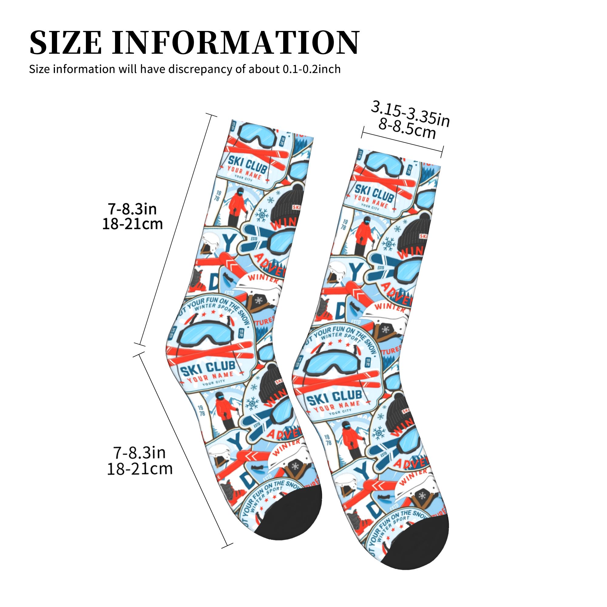 Vintage Red Blue Ski Club Seam - Men Fashion Vintage review and price