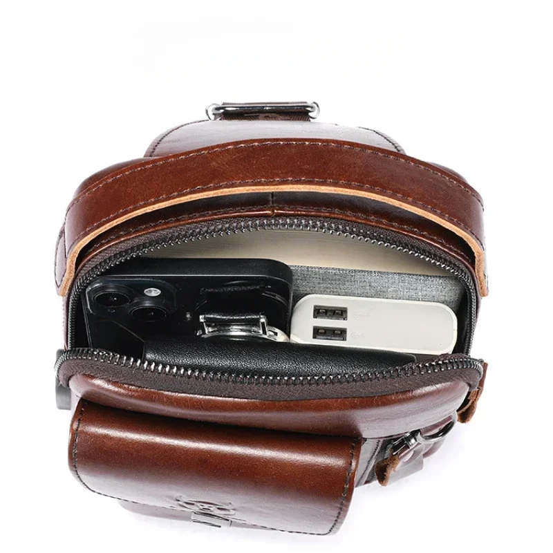 2024 New Men's Bag 100% Cowhid - Mens Fashion Blog review and price