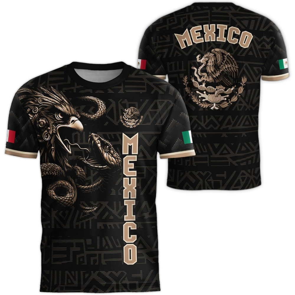Mexico National Flag Print TSh - Mens Fashion Mexico review and price