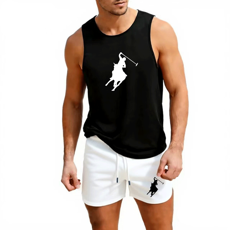 European Men Summer Vest and S - Mens Fashion Casual review and price