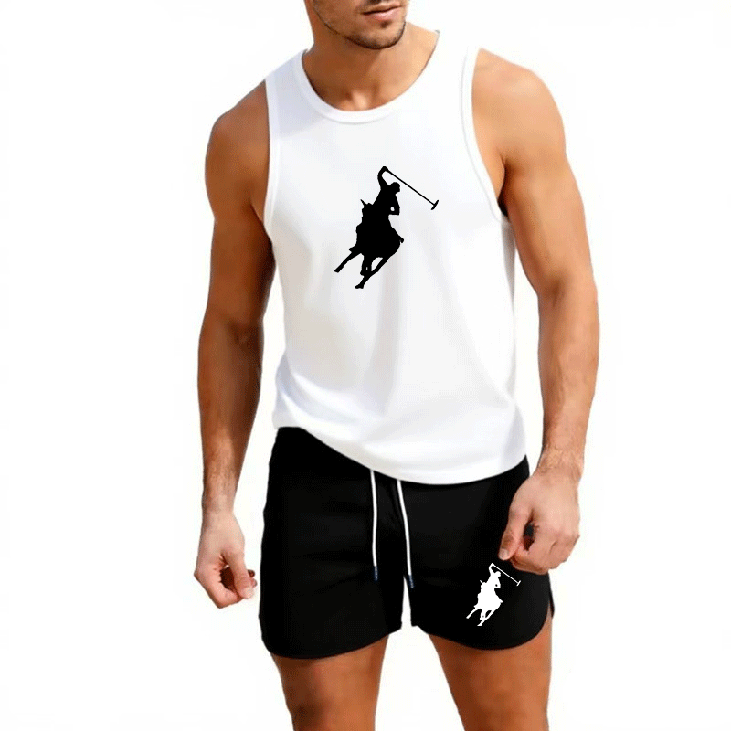 European Men Summer Vest and S - Mens Fashion Casual review and price