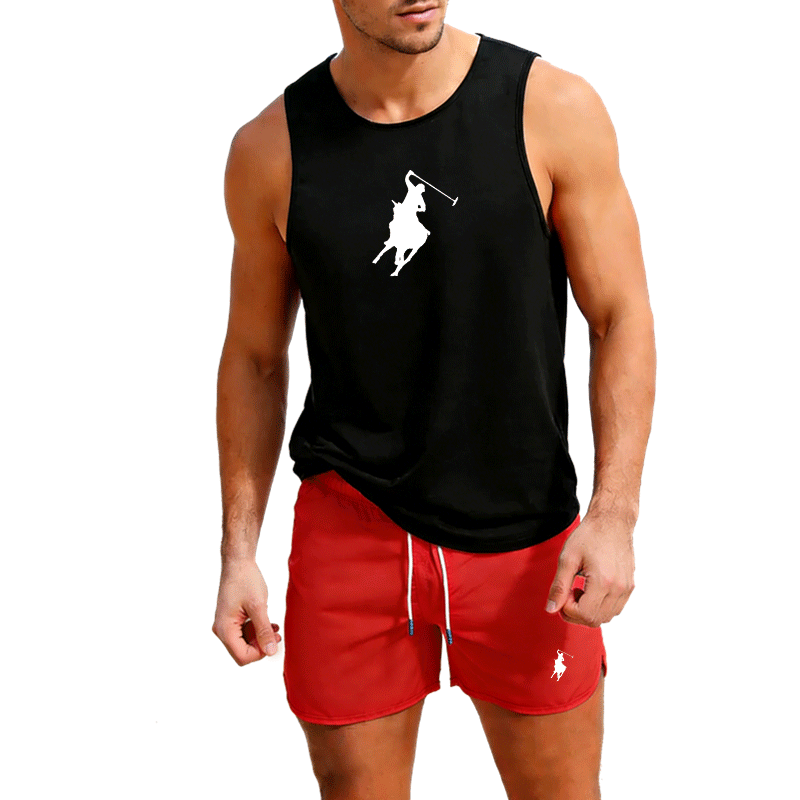 European Men Summer Vest and S - Mens Fashion Casual review and price