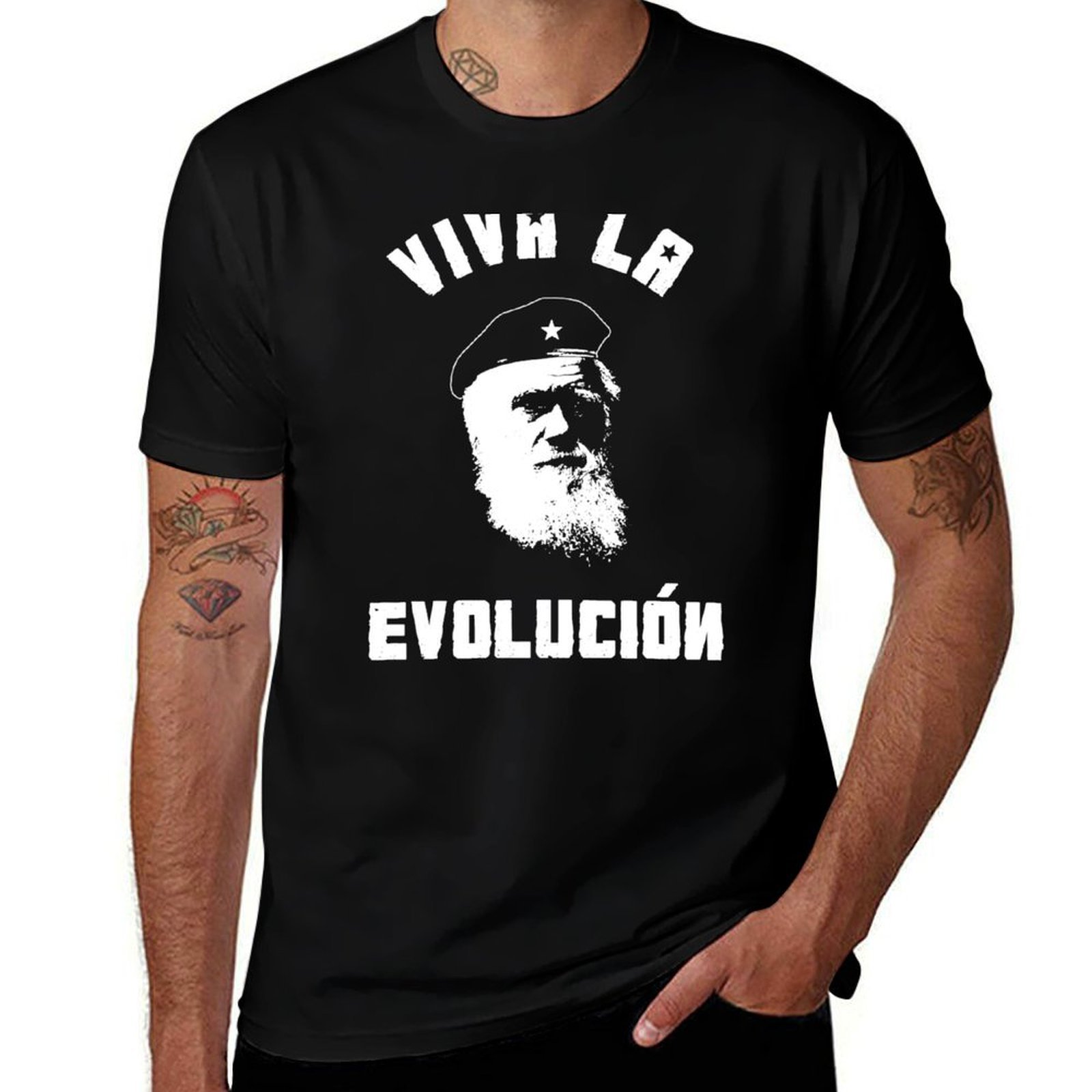 VIVA LA EVOLUCION EVOLUTION T- - Men'S Fashion Evolution review and price