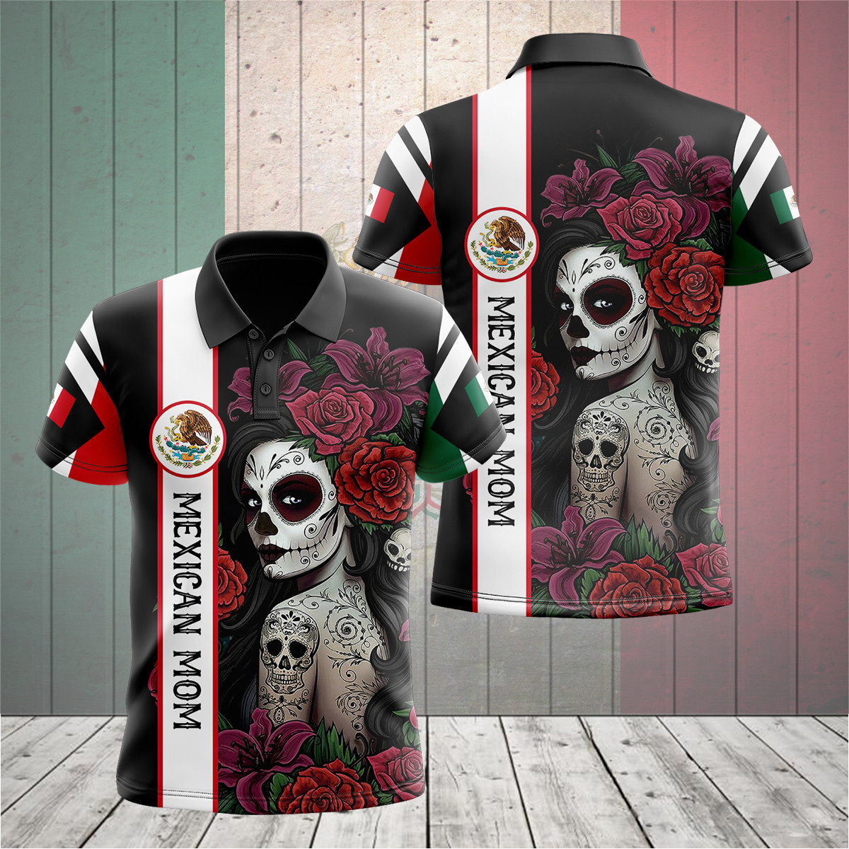 Mexico Aztec Coat Of Arms & Sk - Mens Fashion Mexico review and price
