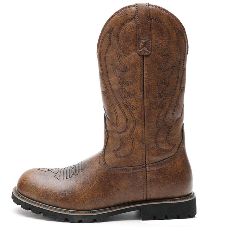 Large Size 48 Men's Boots Clas - Men Fashion Vintage review and price