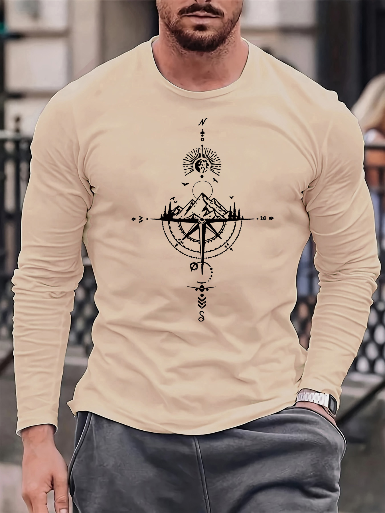 100% pure cotton men's long sl - Mens Fashion Casual review and price