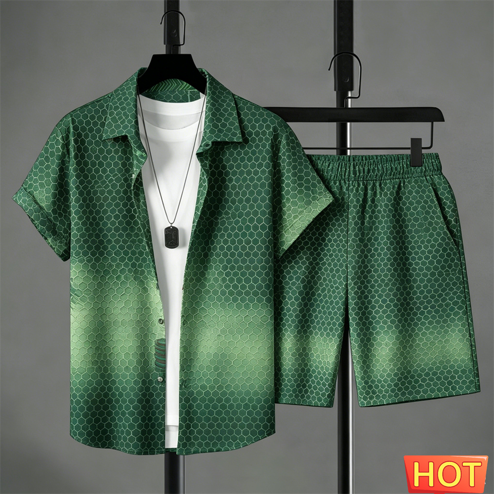 Summer Outfits Man Shirt Set G - Quality Men'S Fashion review and price