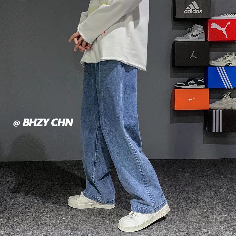 New Korean Fashion Men's Baggy - Men'S Fashion Grey Jeans review and price