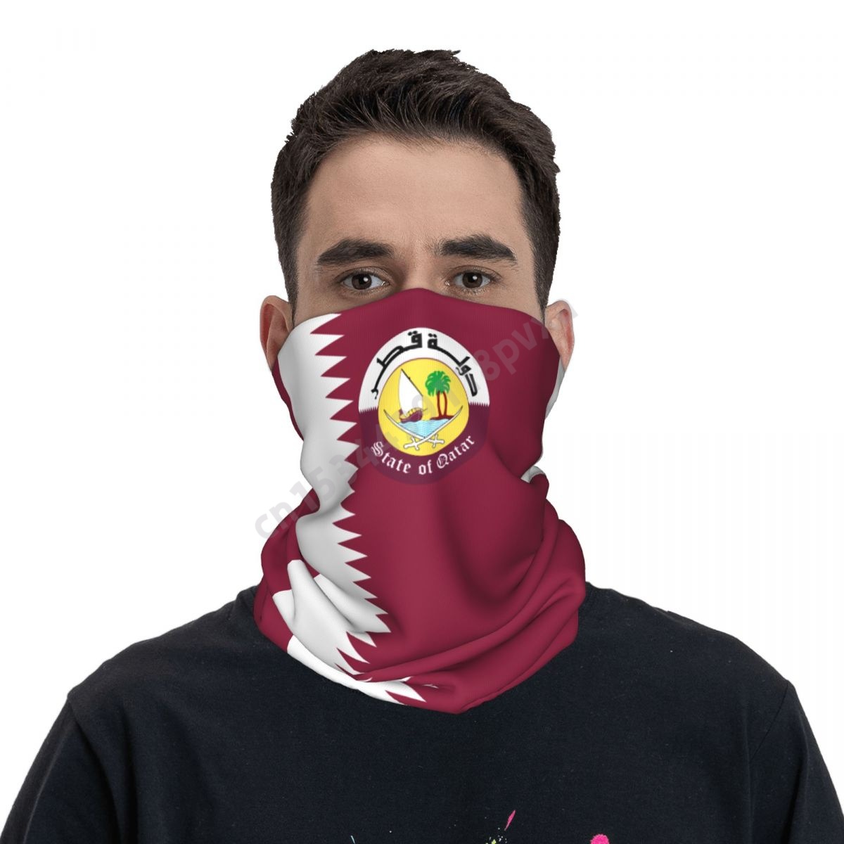 Qatar Flag Qatari National Nec - Men'S Fashion Qatar review and price