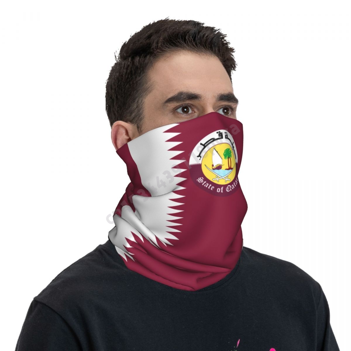 Qatar Flag Qatari National Nec - Men'S Fashion Qatar review and price