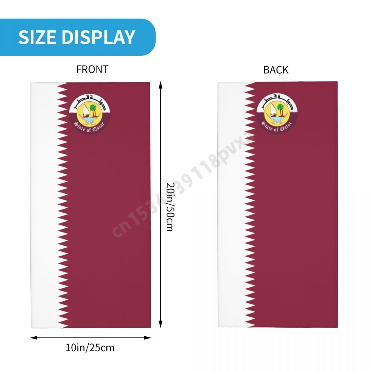 Qatar Flag Qatari National Nec - Men'S Fashion Qatar review and price