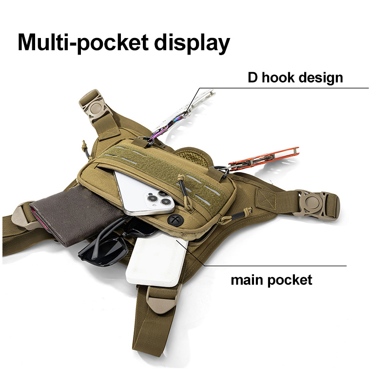 Tactical Front Chest Rig Bag V - Tactical Vest Men review and price