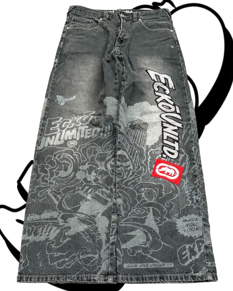 American Fashion Printing Jean - Men'S Fashion Grey Jeans review and price