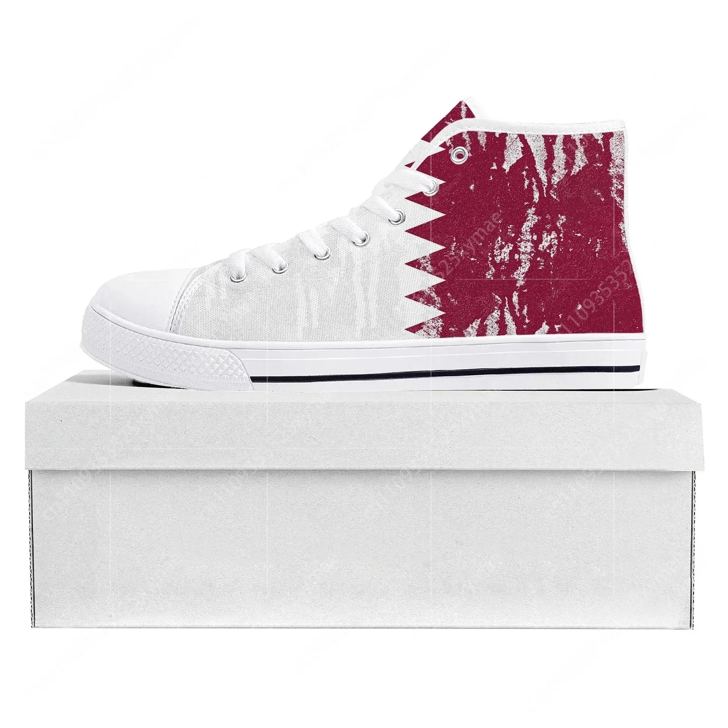 Qatar Flag High Top High Quali - Men'S Fashion Qatar review and price