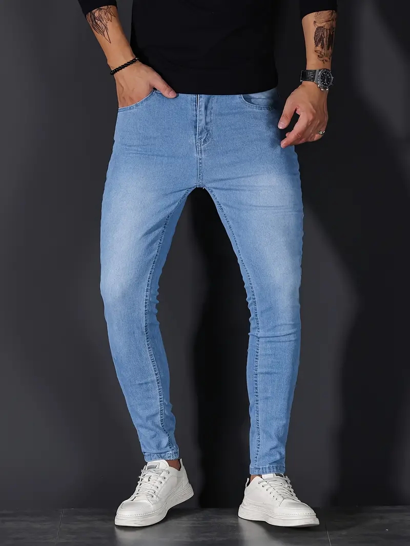 Fashion Street Style Grey Skin - Men'S Fashion Grey Jeans review and price