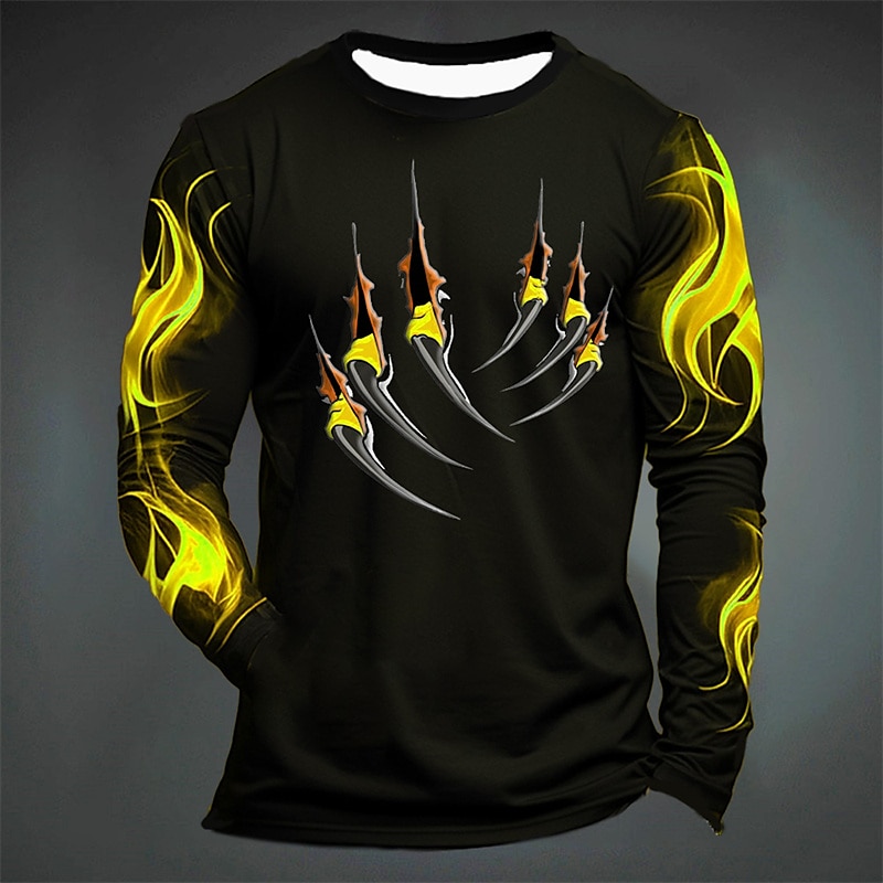 Funny Tiger Print T Shirt For  - Men'S Spring Fashion review and price