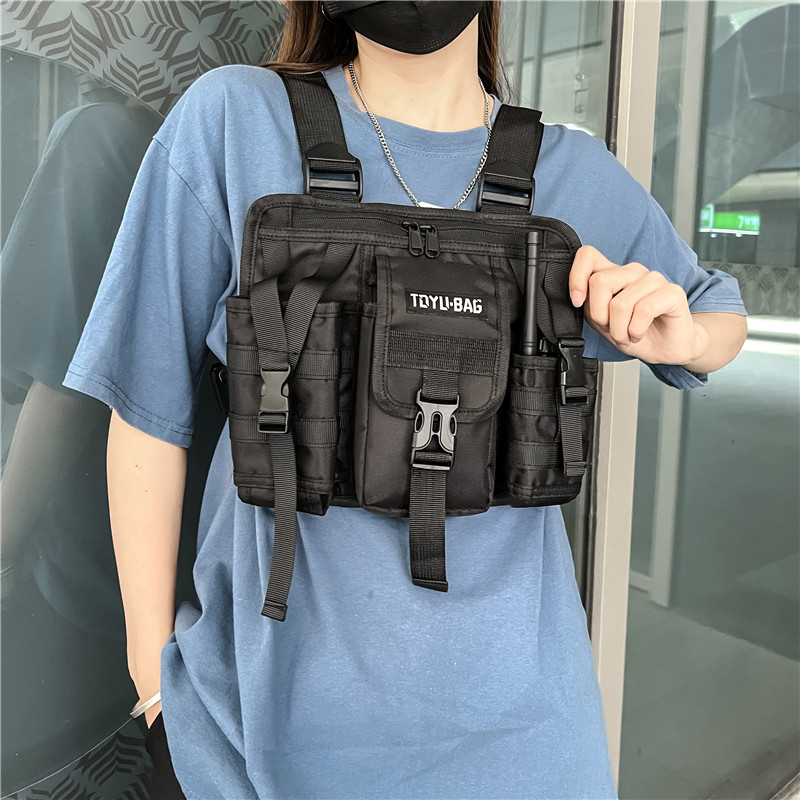 Hip-hop Streetwear Ladies Ches - Tactical Vest Men review and price