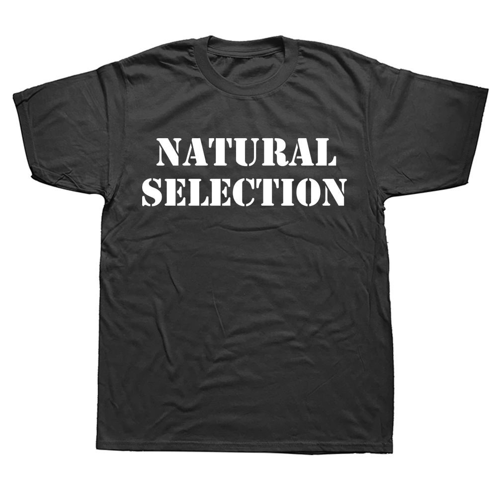 Natural Selection Text Printin - Men'S Fashion Evolution review and price