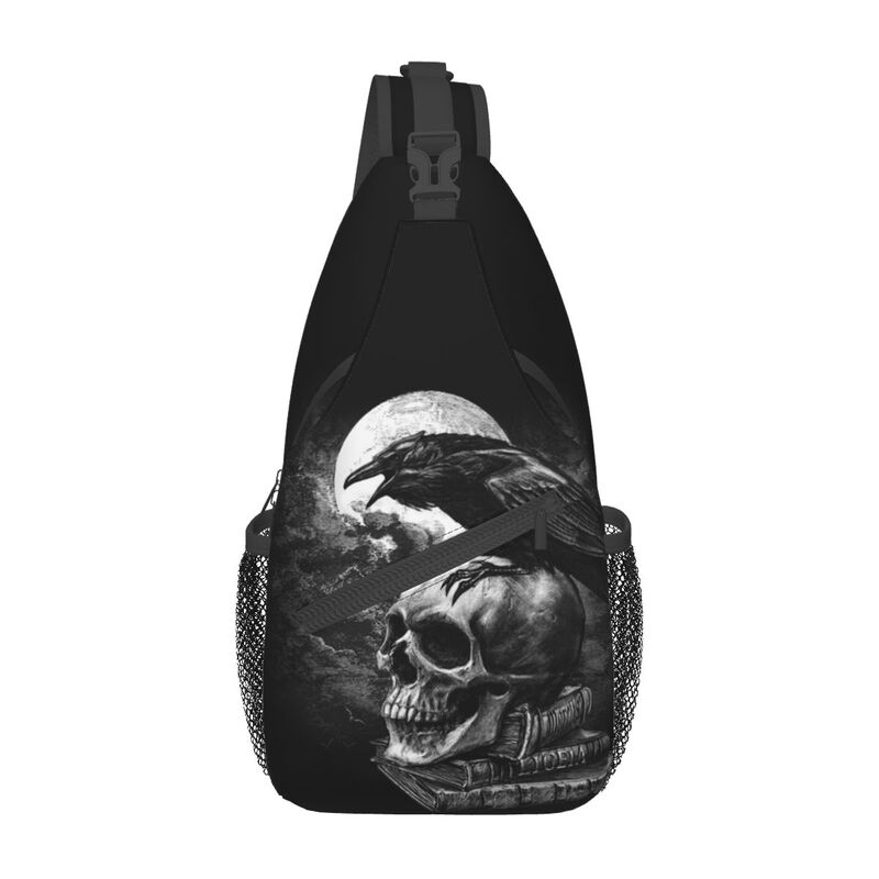 Crow The Skull Sling Crossbody - Mens Fashion Blog review and price
