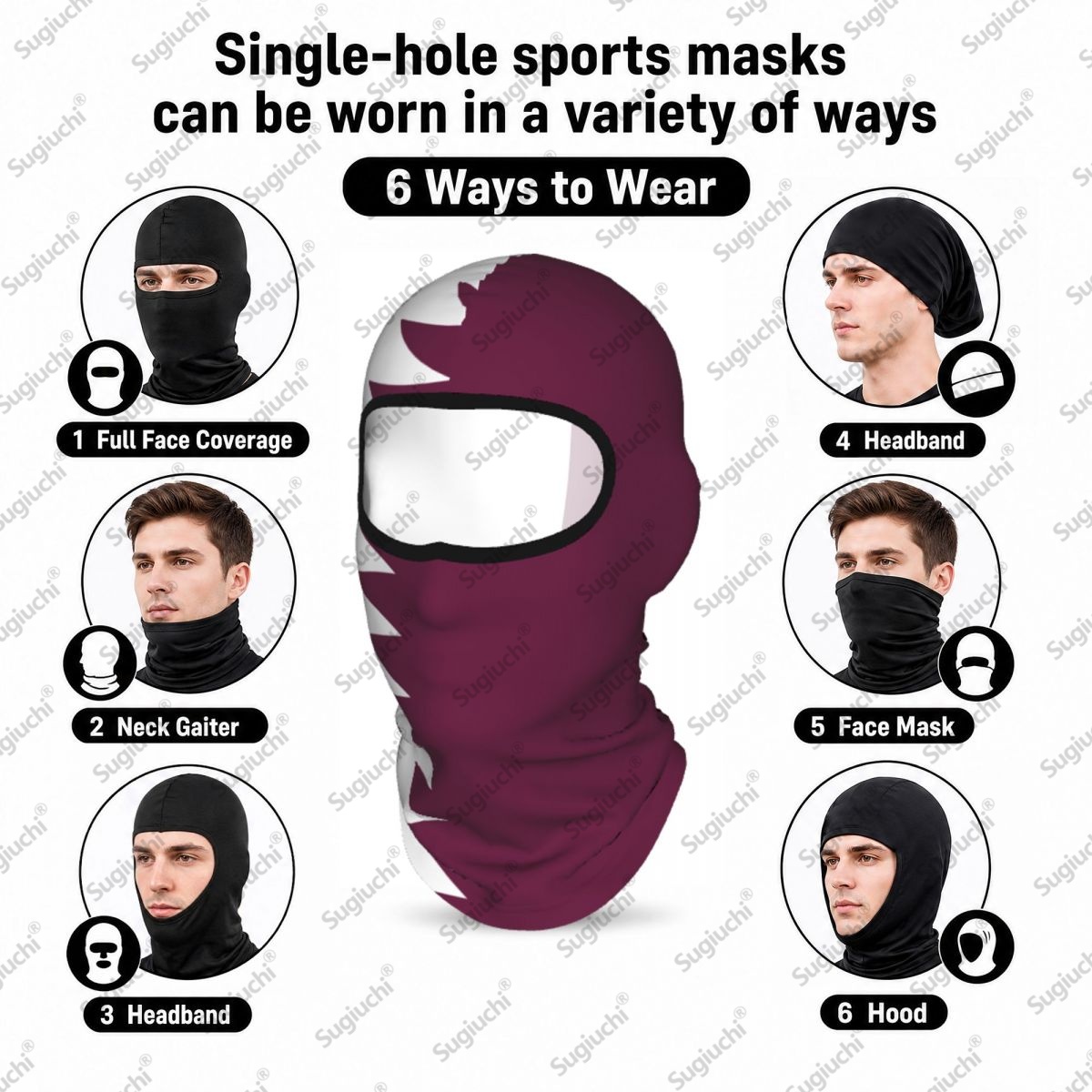 Qatar Cycling Balaclava Full F - Men'S Fashion Qatar review and price