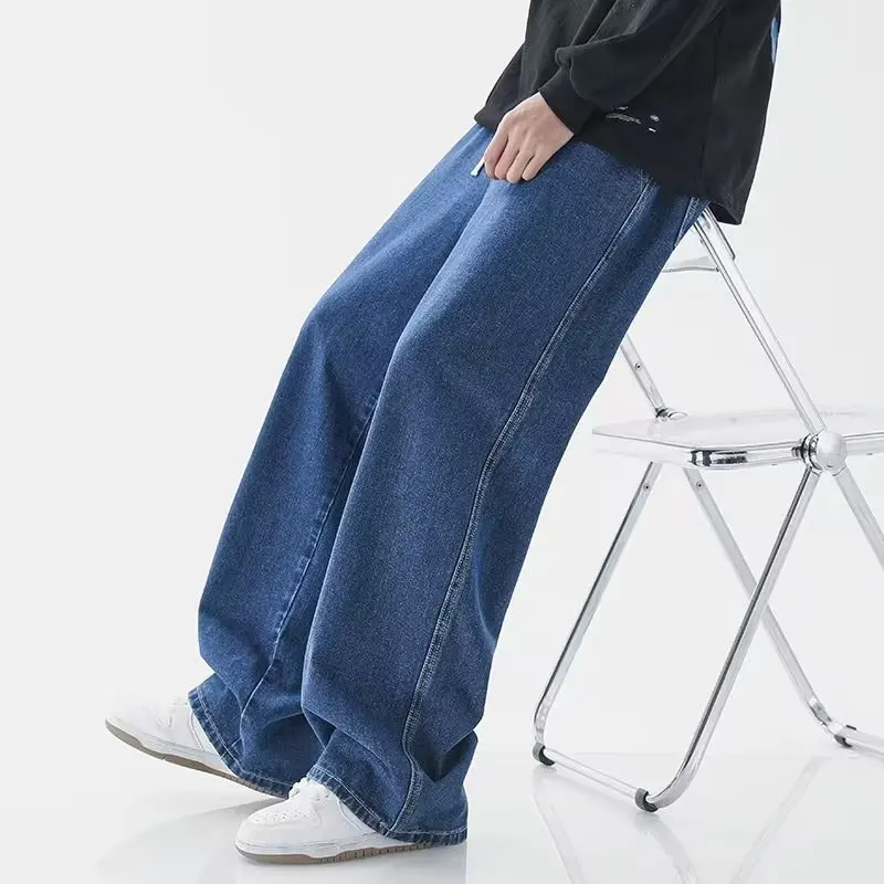 Korean Style Streetwear New Fa - Men'S Fashion Grey Jeans review and price