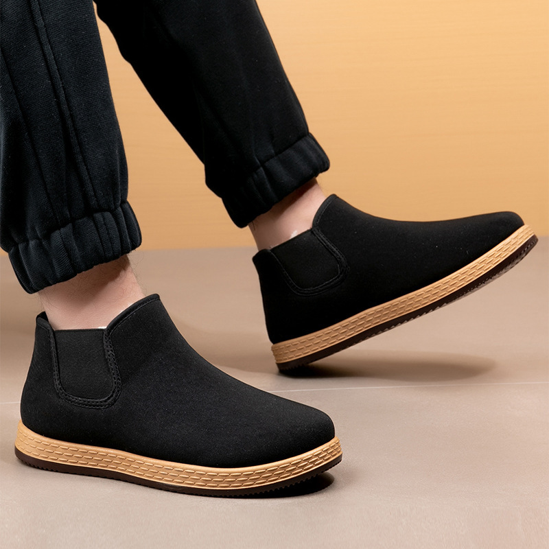Men's Cotton Shoes Men's Winte - Men Fashion Vintage review and price
