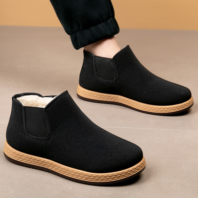 Men's Cotton Shoes Men's Winte - Men Fashion Vintage review and price