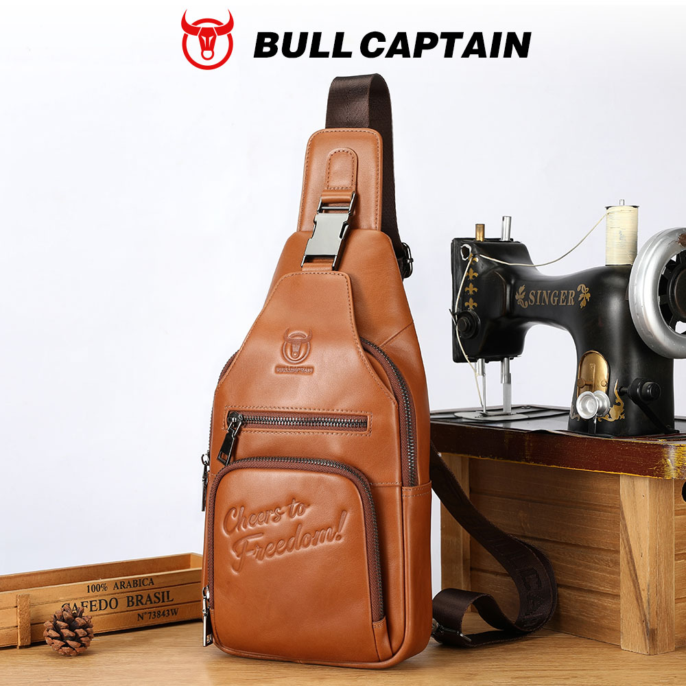 BULLCAPTAIN Genuine Leather Ch - Mens Fashion Blog review and price