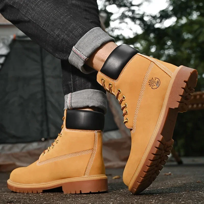 Boots Men High Top Boots High  - Men'S Fashion For 45 Years Old review and price