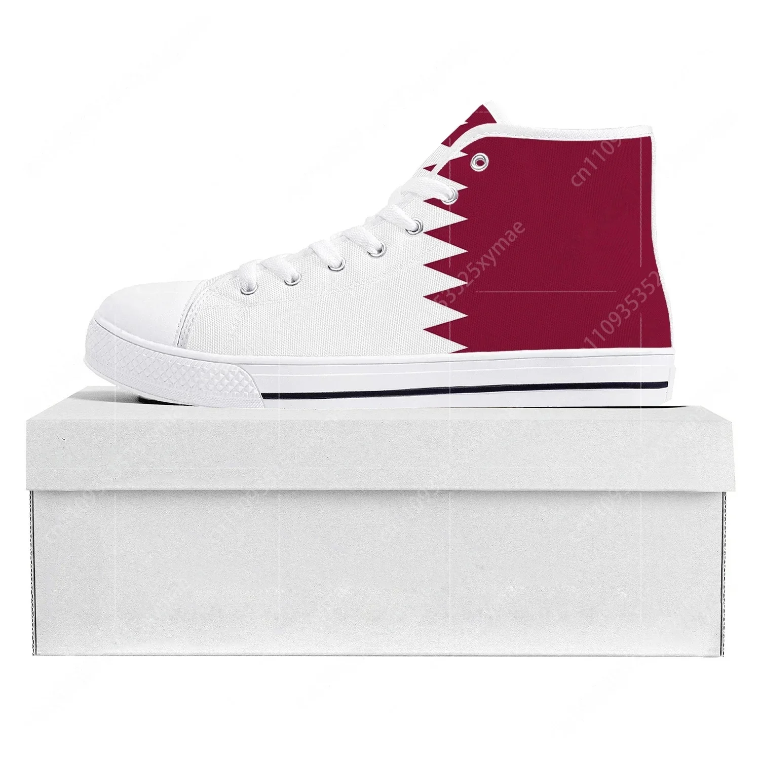 Qatar Flag High Top High Quali - Men'S Fashion Qatar review and price
