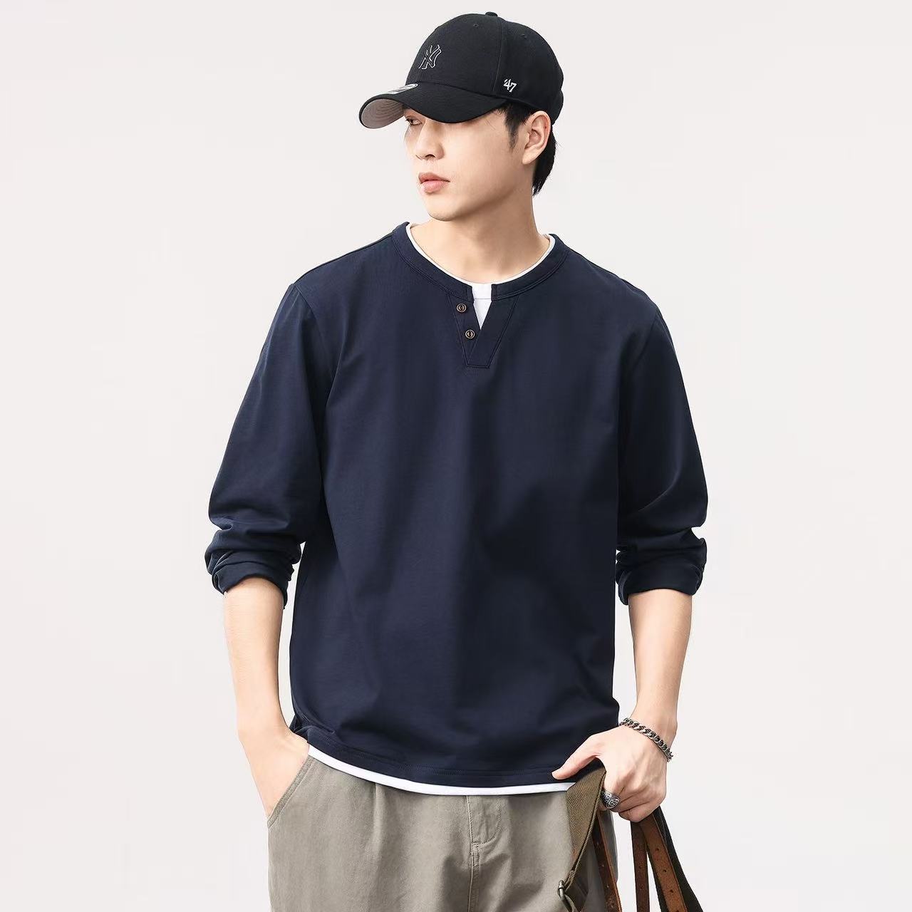 New Spring and autumn men long - Men'S Spring Fashion review and price